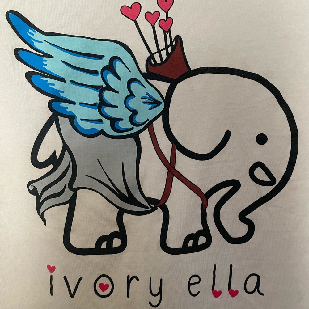 Ivory Ella Valentines T-shirt